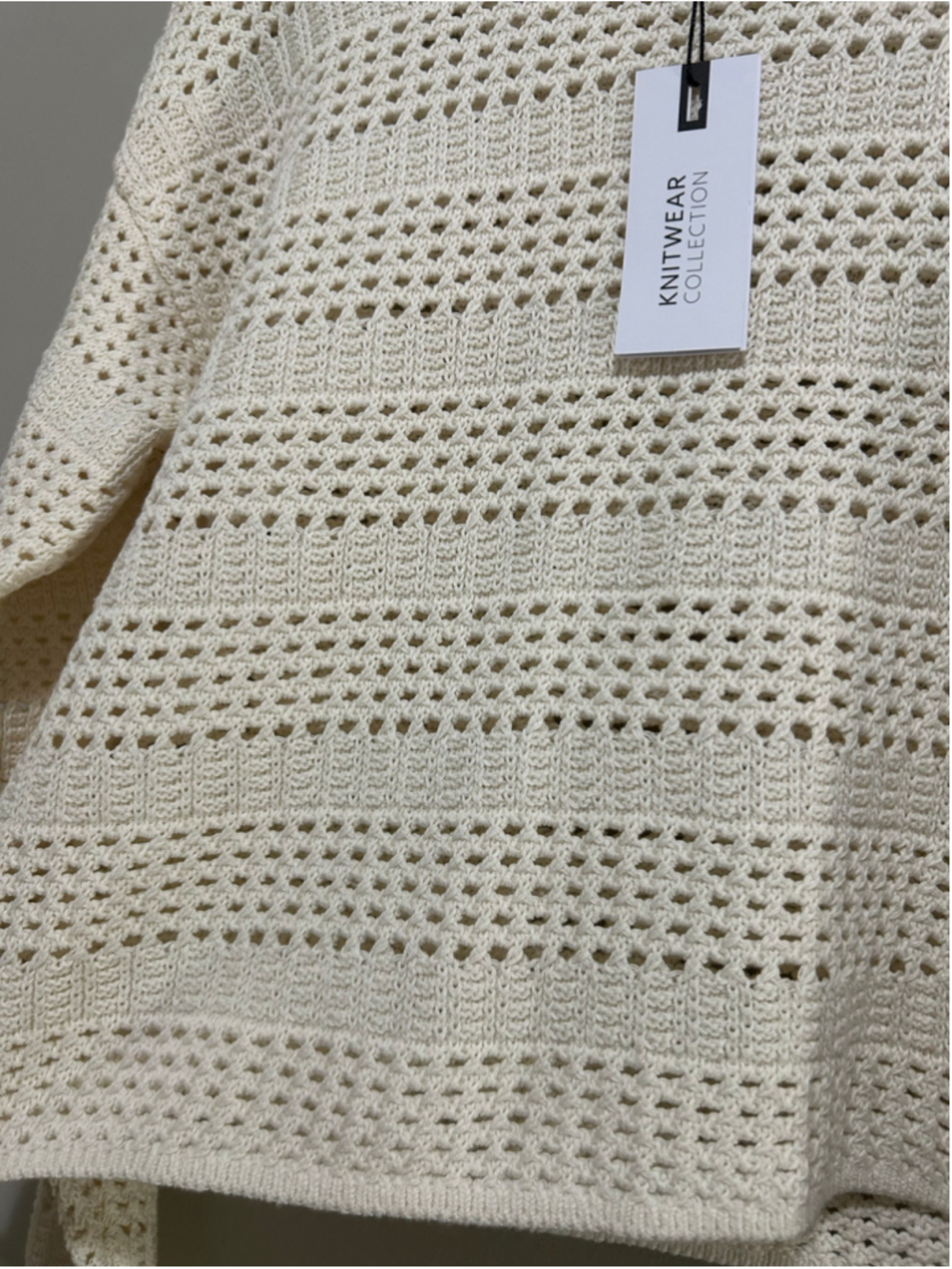 Women's Knitwear Beige Crew Neck Sweater Size S - Picture 4 of 8